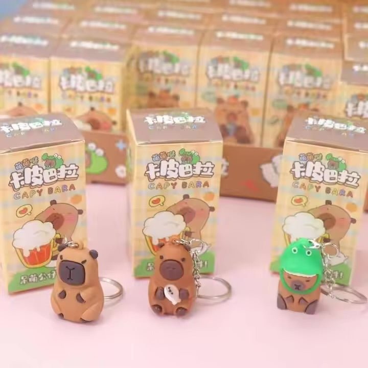 Capybara Adventures Series Keychain Blind Box - OVERRATED