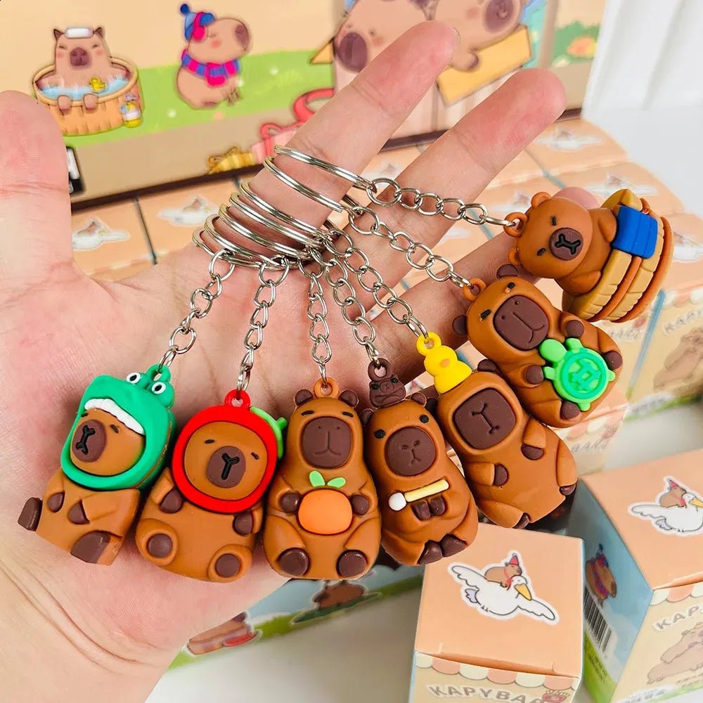 Capybara Adventures Series Keychain Blind Box - OVERRATED