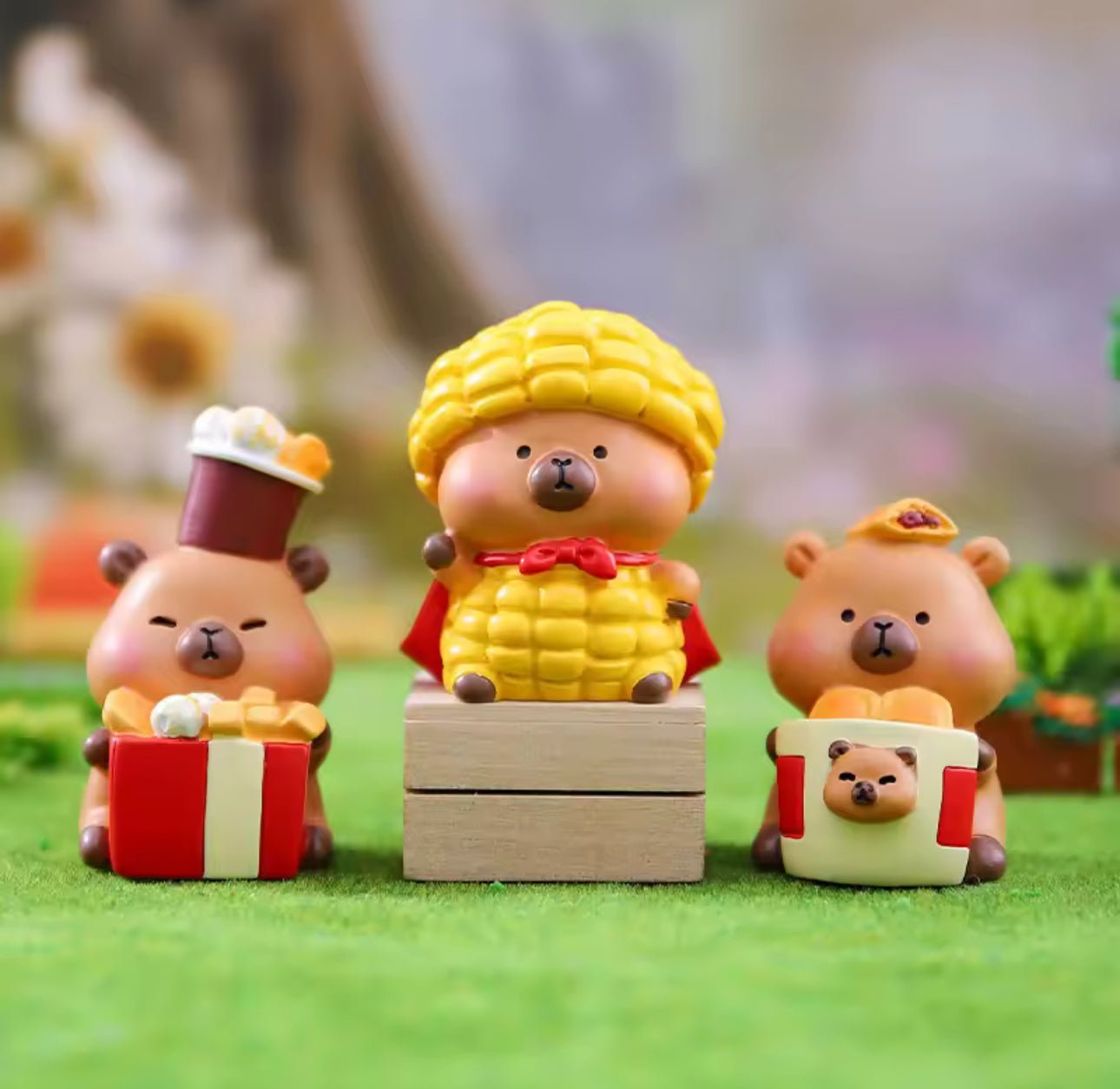 Capybara Boy Blind Box Series – Snack Time Collectible Figures - OVERRATED