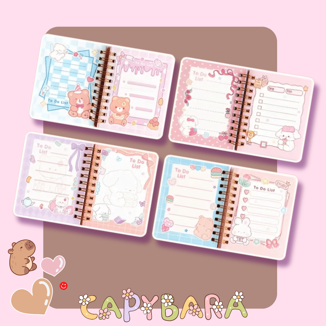 Capybara Dreamy Mini Notebook - OVERRATED