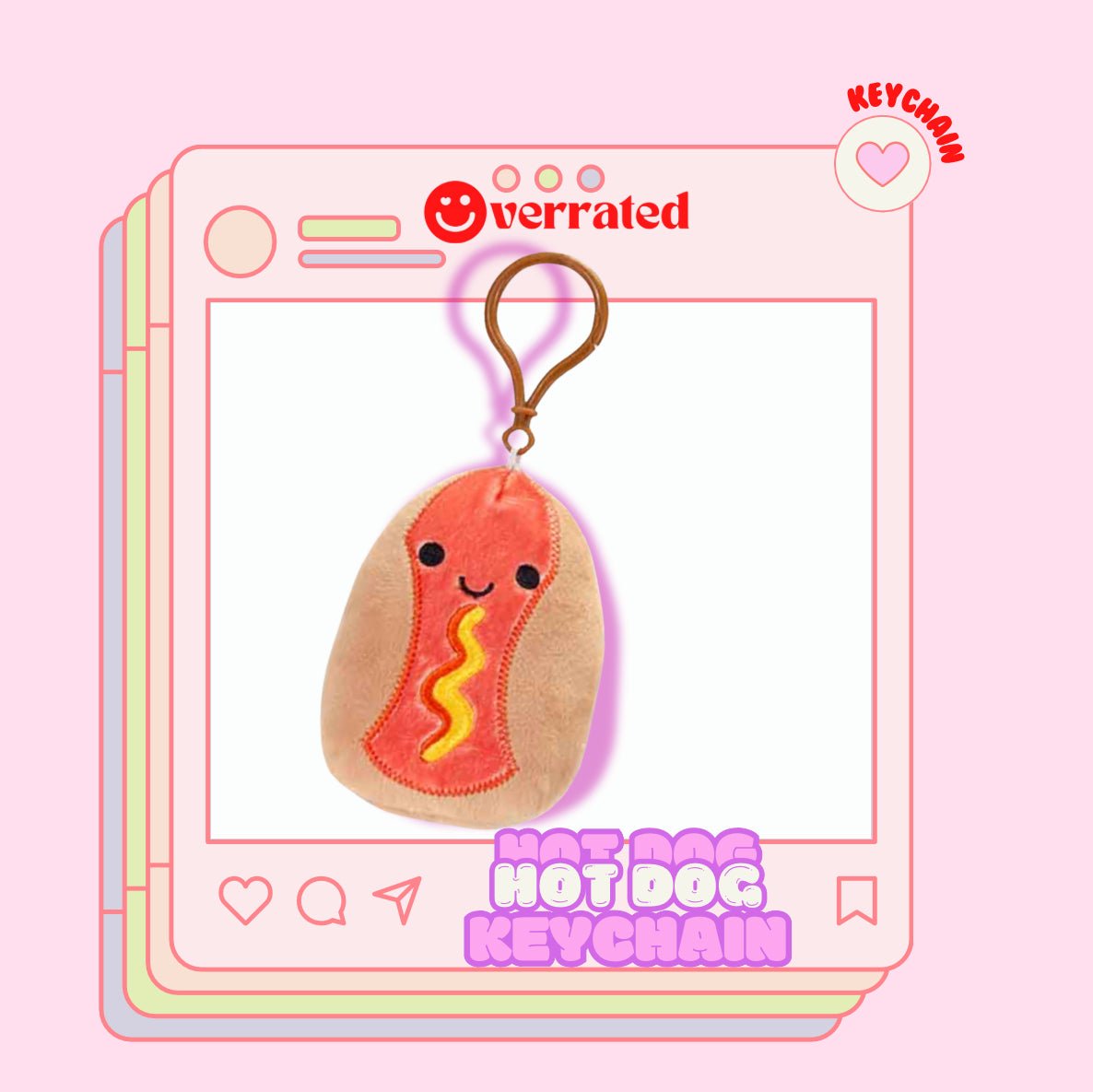 CB KEY CLIPS FOODIES SERIES - OVERRATED