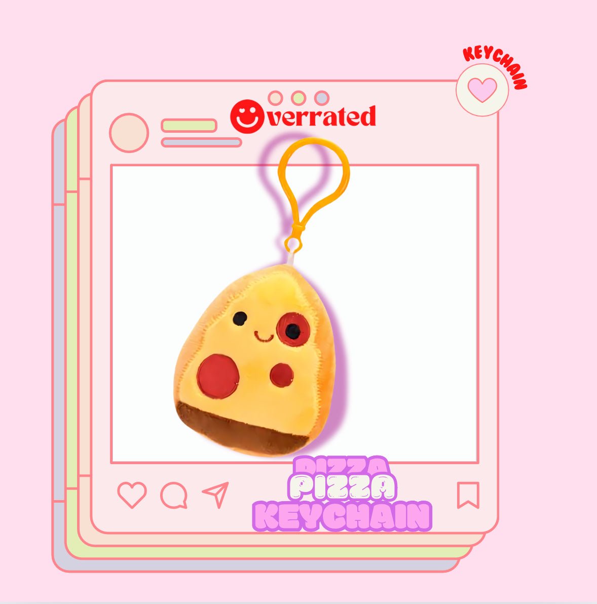 CB KEY CLIPS FOODIES SERIES - OVERRATED