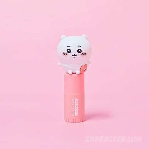 Chiikawa lip balm pink character figure lip care product - Overrated Korean Beauty & More