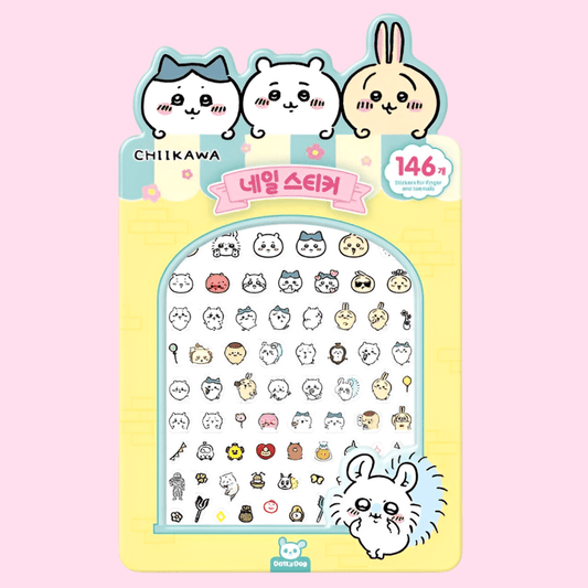 Chiikawa Nail Sticker/ Nail Art - OVERRATED
