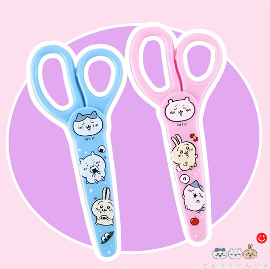 Chiikawa Scissors with Safety Cover Cap - OVERRATED