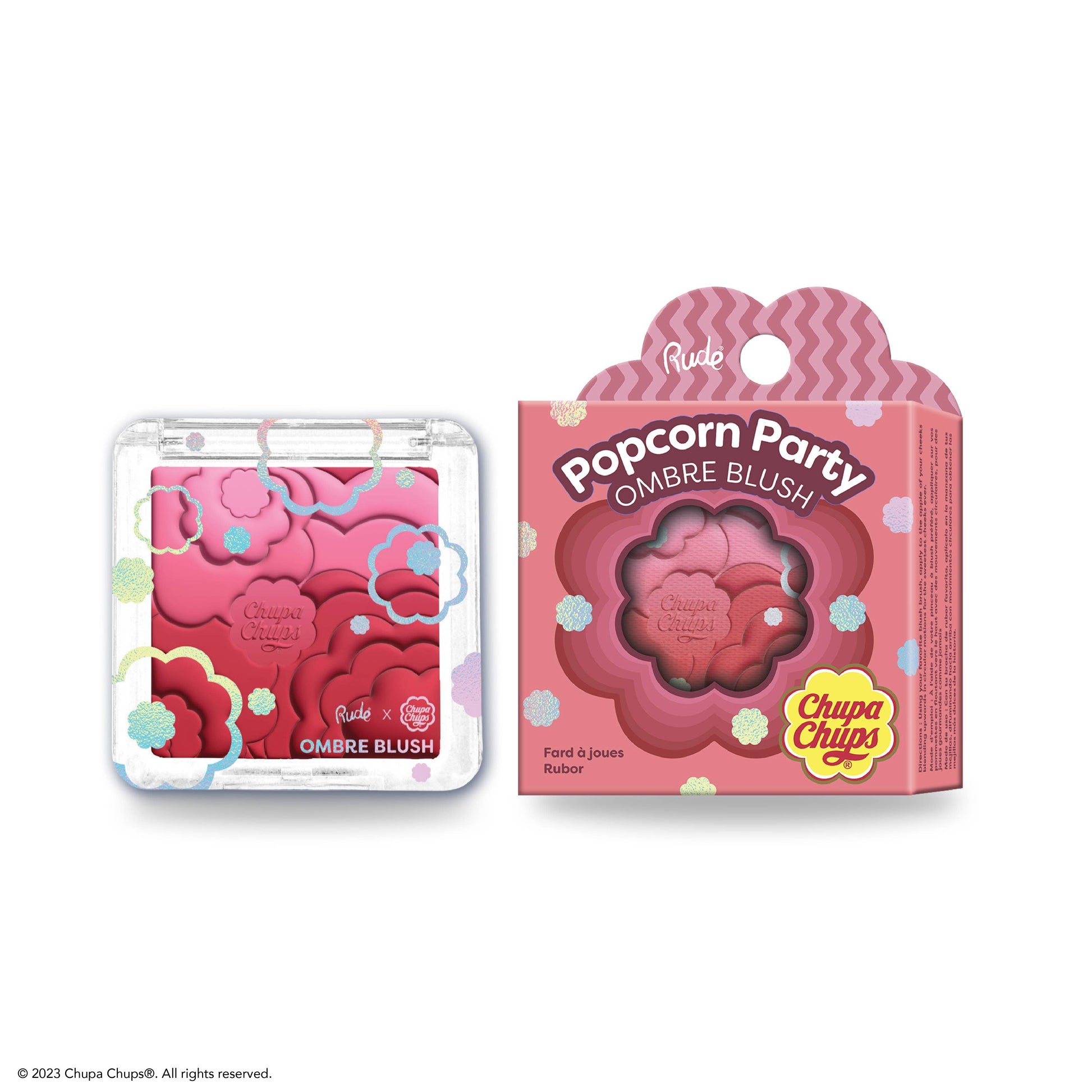 Chupa Chups Popcorn Party Ombre Blush: Tropical Punch - OVERRATED