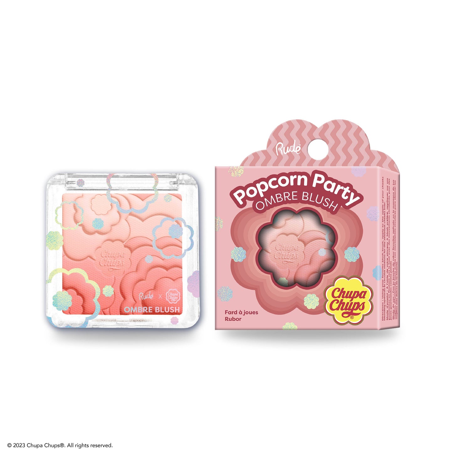 Chupa Chups Popcorn Party Ombre Blush: Tropical Punch - OVERRATED