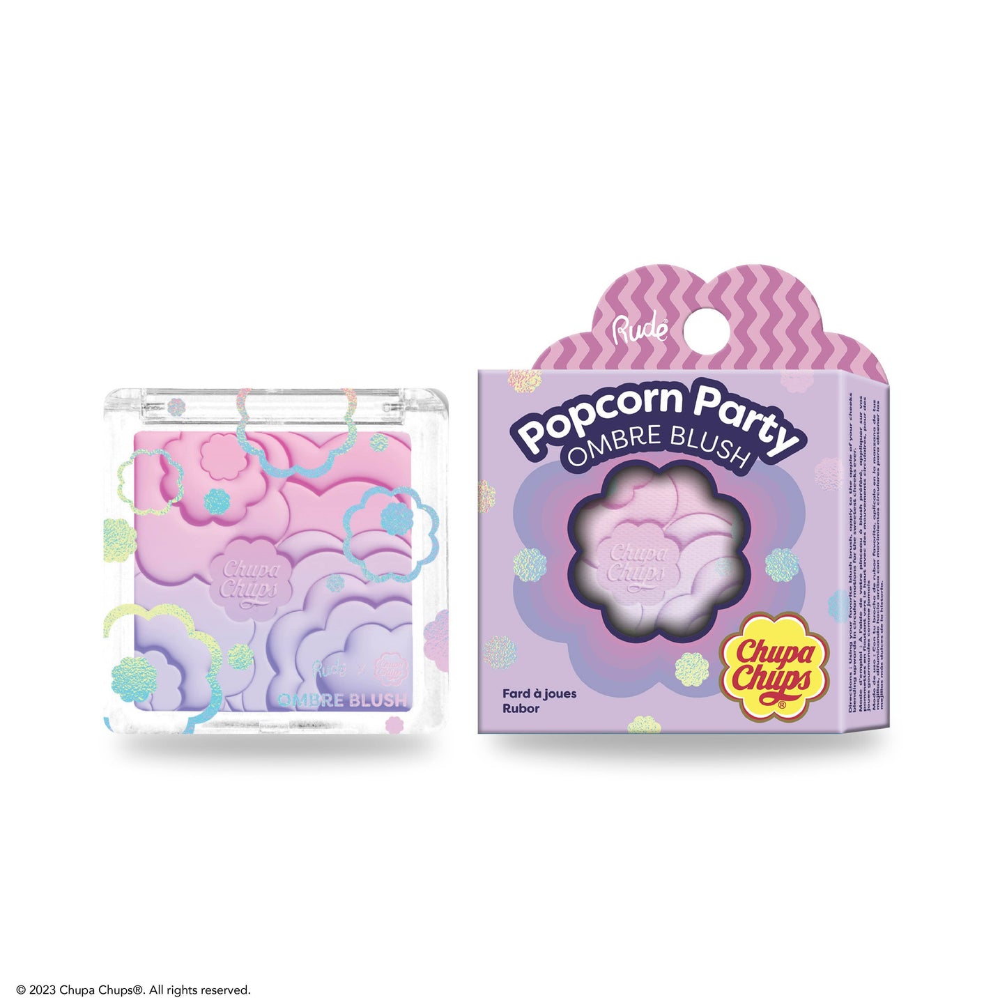 Chupa Chups Popcorn Party Ombre Blush: Tropical Punch - OVERRATED