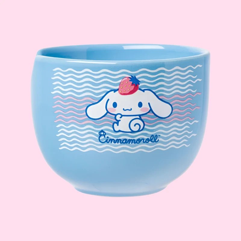 Cinnamoroll 20oz Ceramic Ramen Bowl with Chopsticks - OVERRATED