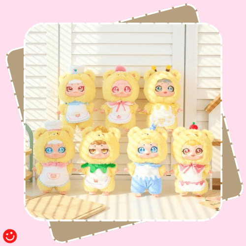 Cricce Little Bear Bakery Plush Doll Blind Box - OVERRATED