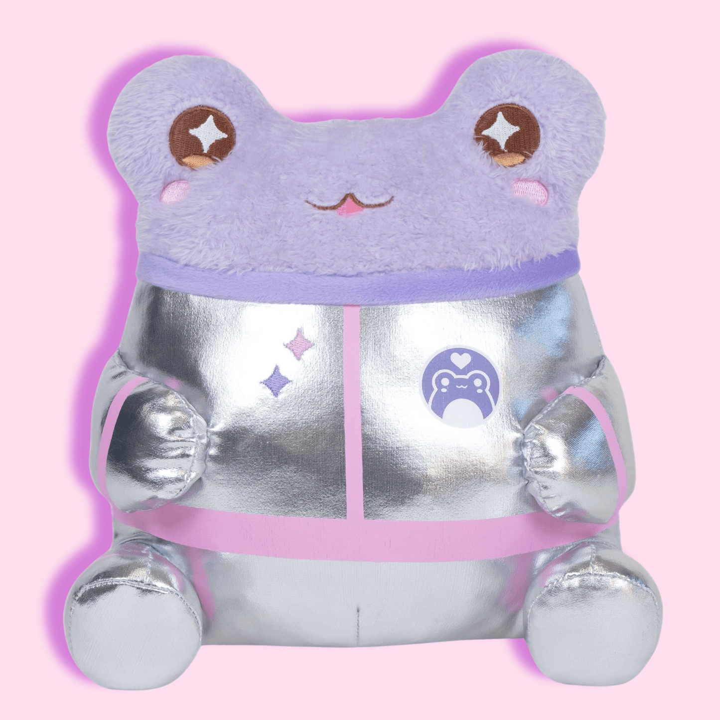 Cute Kawaii Soft Animal Frog Plush Astronaut Wawa Purple - OVERRATED