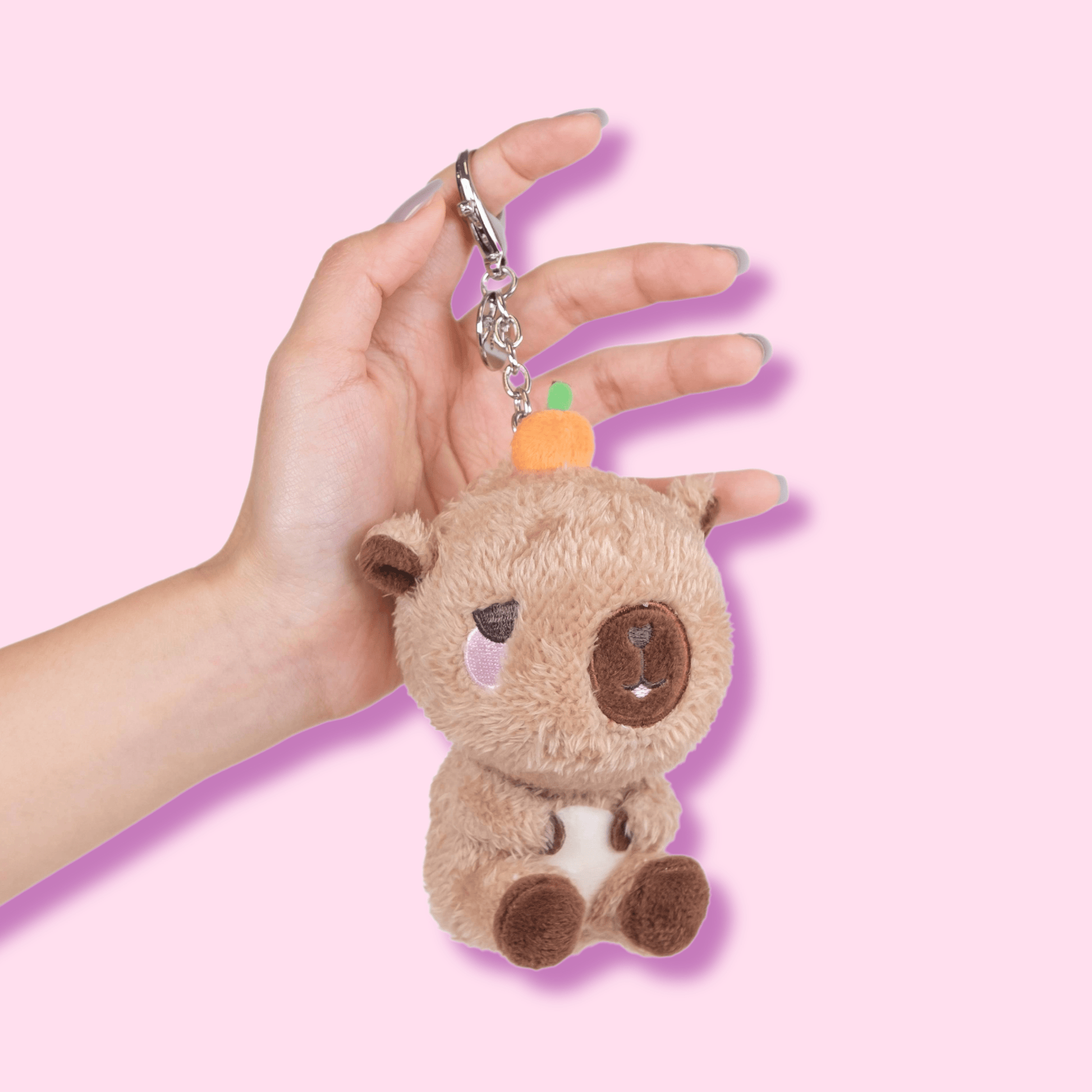 Cute Kawaii Soft Capybara Mini Camden Keychain - OVERRATED