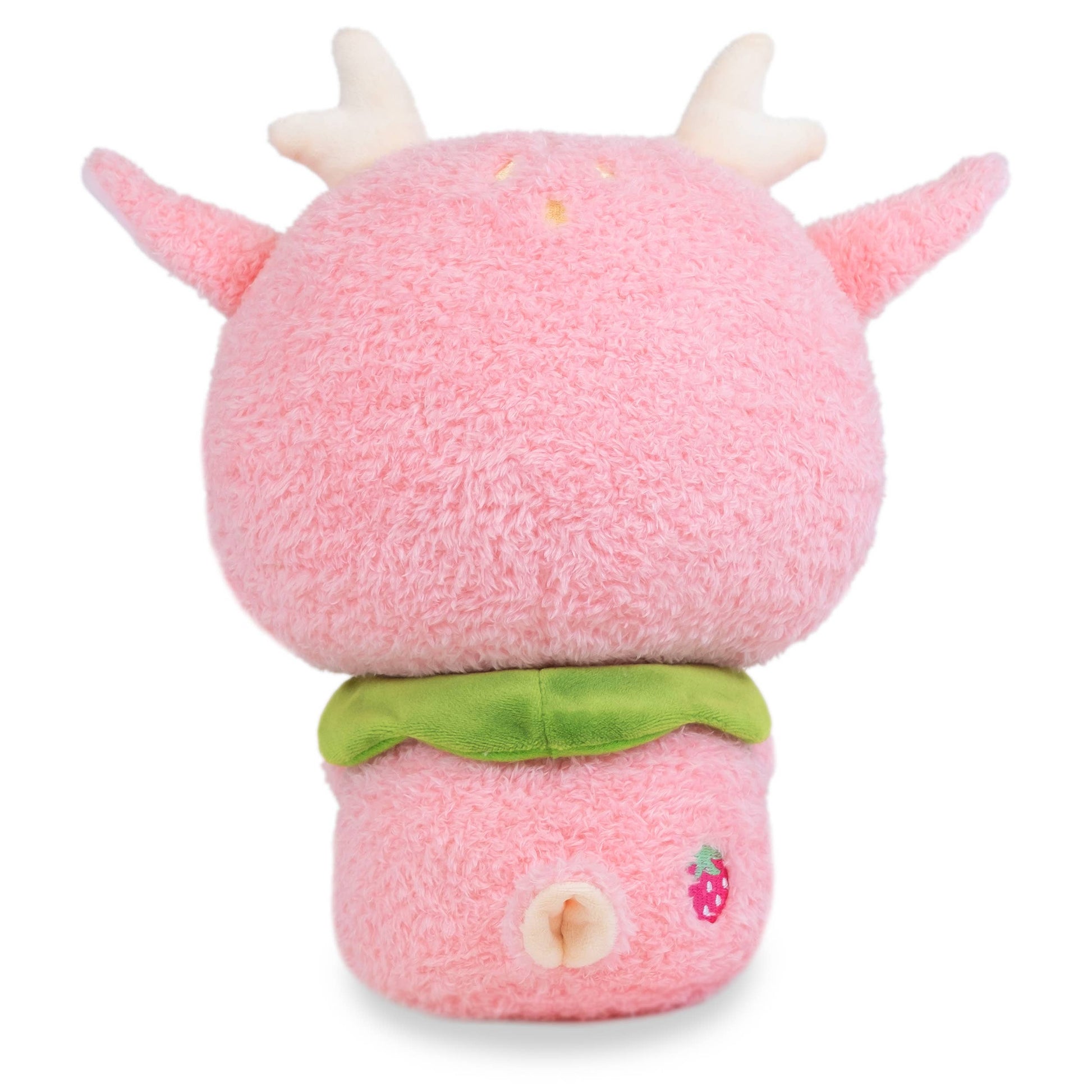 Cute Kawaii Soft Pink Dearie the Strawberry Dear Plush - OVERRATED