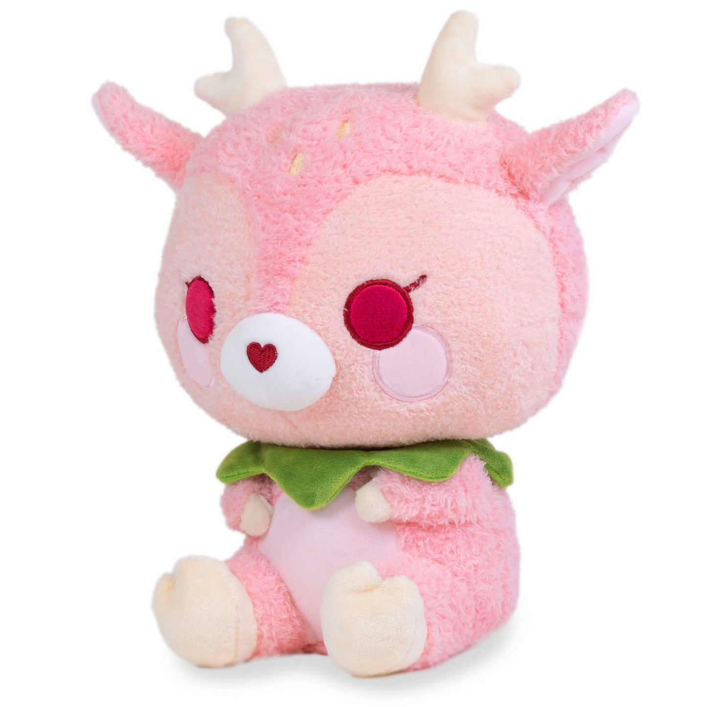 Cute Kawaii Soft Pink Dearie the Strawberry Dear Plush - OVERRATED