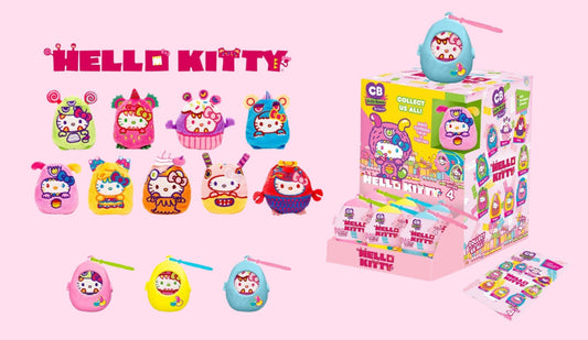 Cutie Beans - Sanrio - Sweet Kaiju Hello Kitty 3" Keychains - OVERRATED
