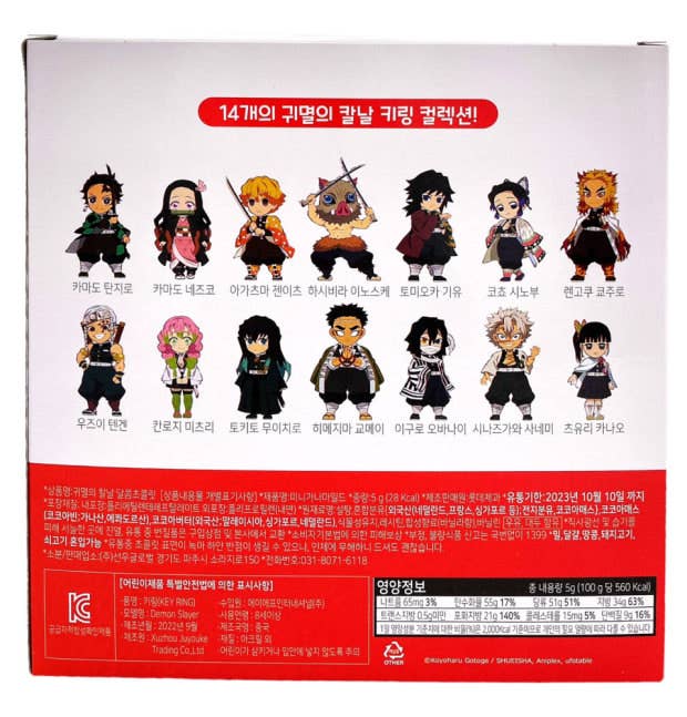 Demon Slayer Collection random Keyring - OVERRATED