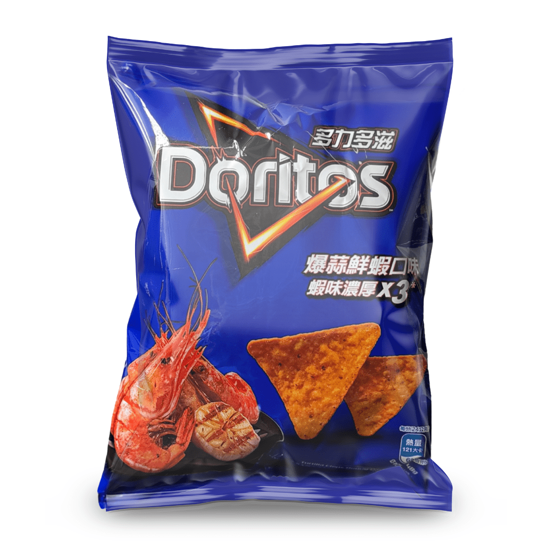 Doritos 40g - 48g (TAIWAN): Garlic Shrimp - OVERRATED