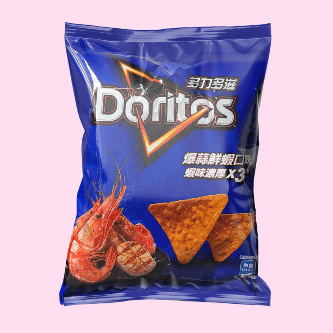 Doritos Taiwan Exclusive Garlic Shrimp Flavor Chips - OVERRATED