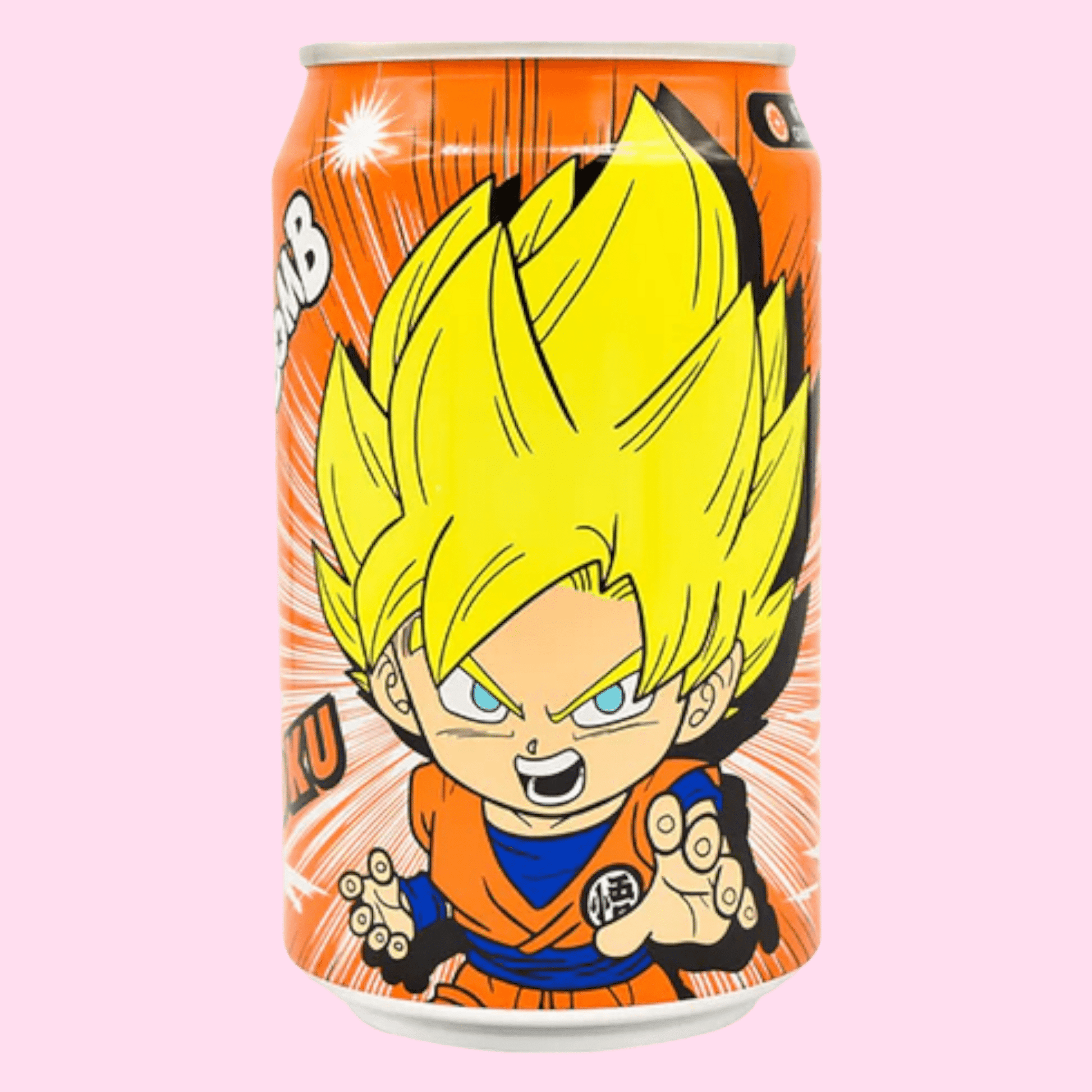 Dragon Ball Z Ocean Bomb Orange Flavor Sparkling Water - OVERRATED