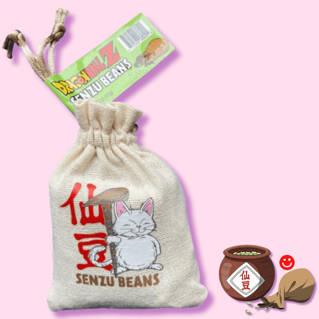 Dragon Ball Z Senzu Beans, Cloth Candy Bags - OVERRATED