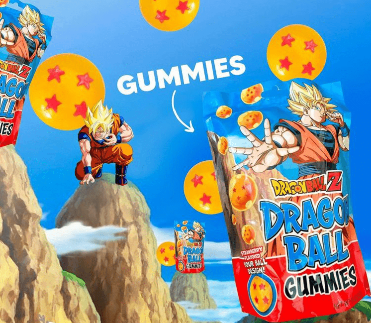 Dragonball Z Gummies, 8oz - OVERRATED