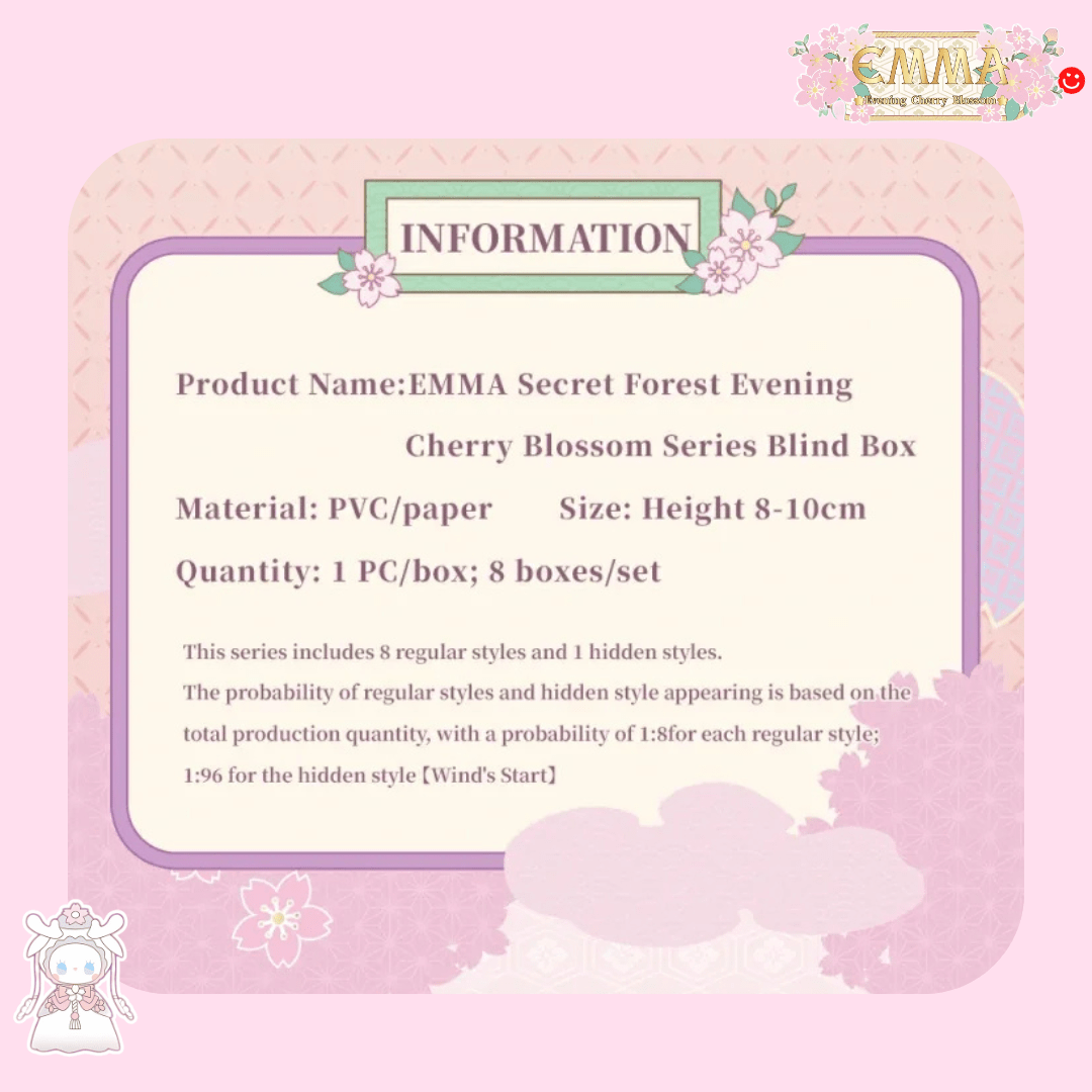 Emma Secret Forest Evening Cherry Blossom Series Blind Box - OVERRATED