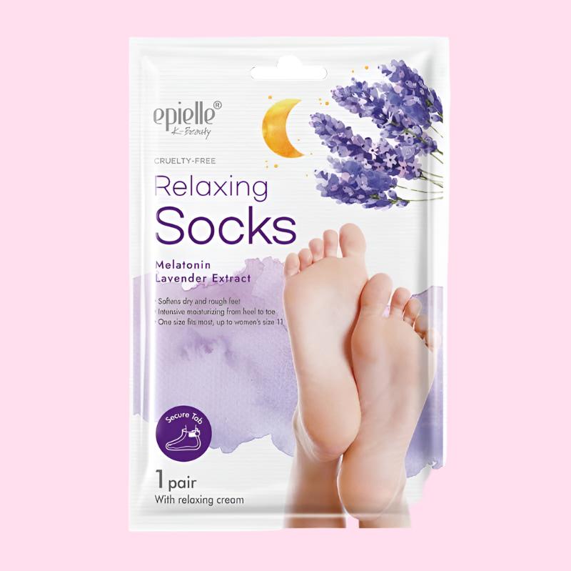 Epielle Relaxing Melatonin and Lavender Socks - OVERRATED