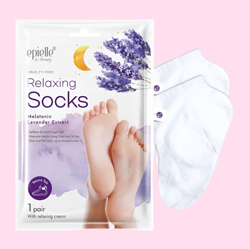 Epielle Relaxing Melatonin and Lavender Socks - OVERRATED