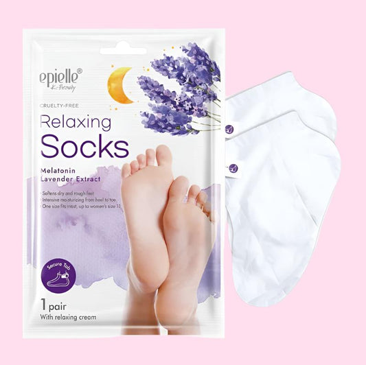 Epielle Relaxing Melatonin and Lavender Socks - OVERRATED