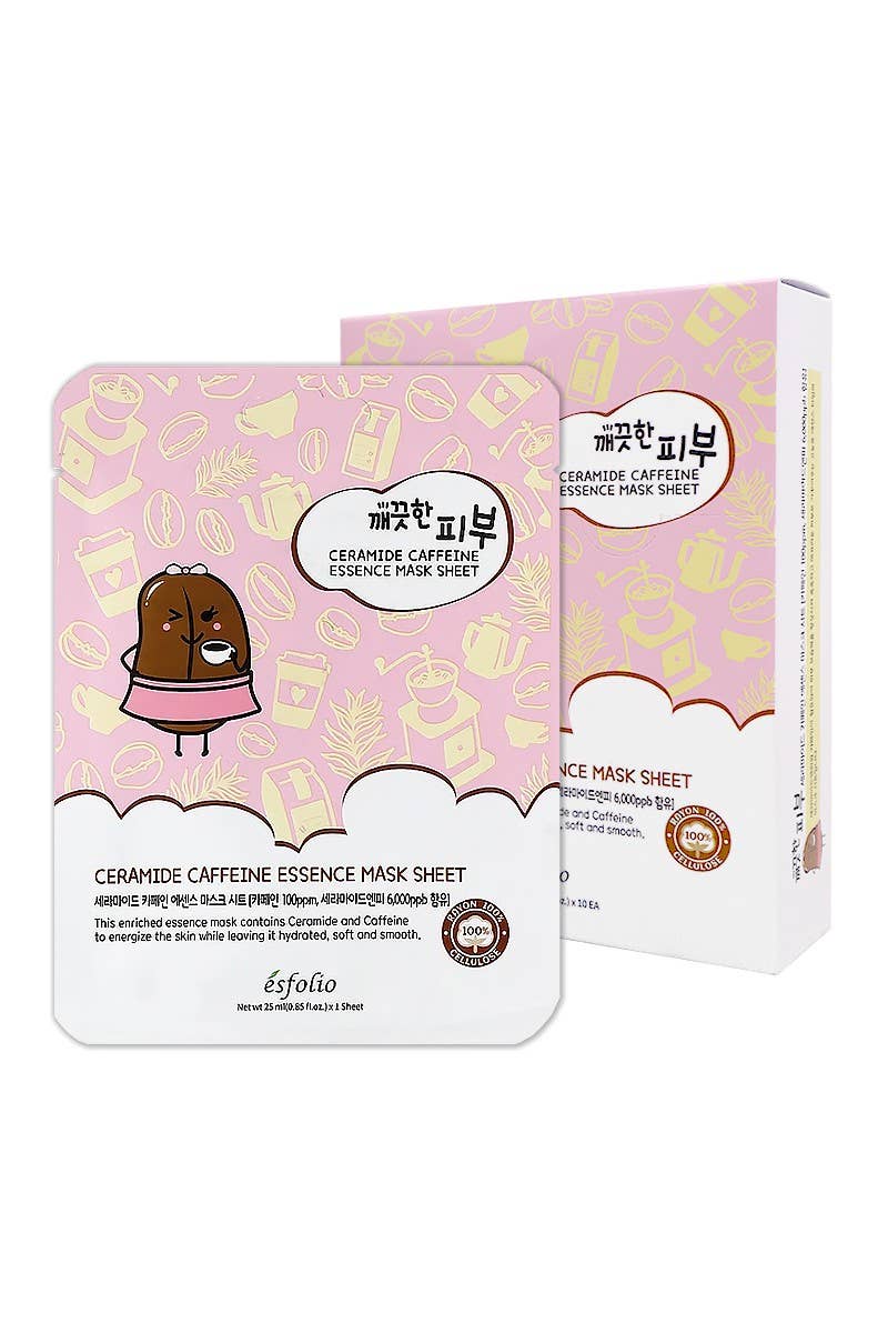 Esfolio Ceramide Caffeine Essence Mask Sheet - OVERRATED
