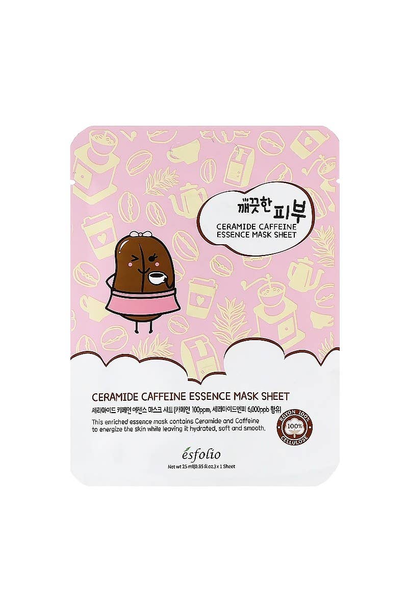 Esfolio Ceramide Caffeine Essence Mask Sheet - OVERRATED