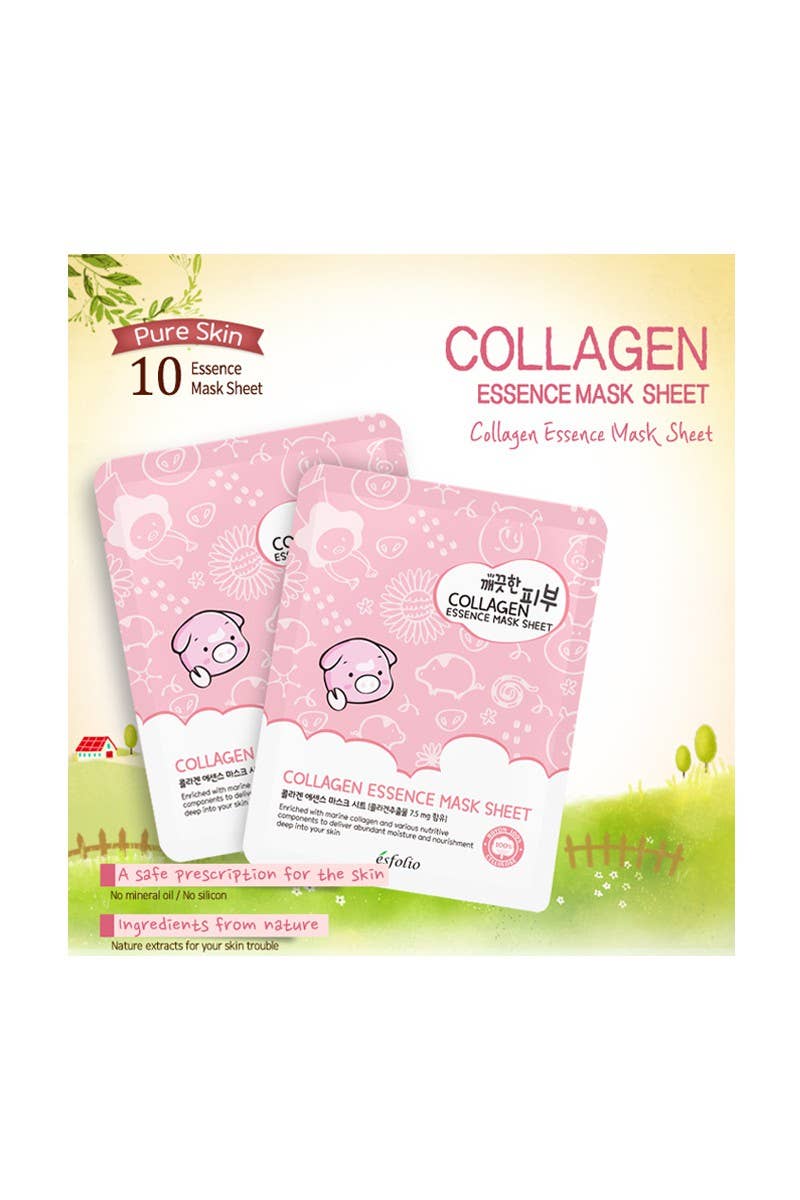 Esfolio Collagen Essence Sheet Mask - OVERRATED