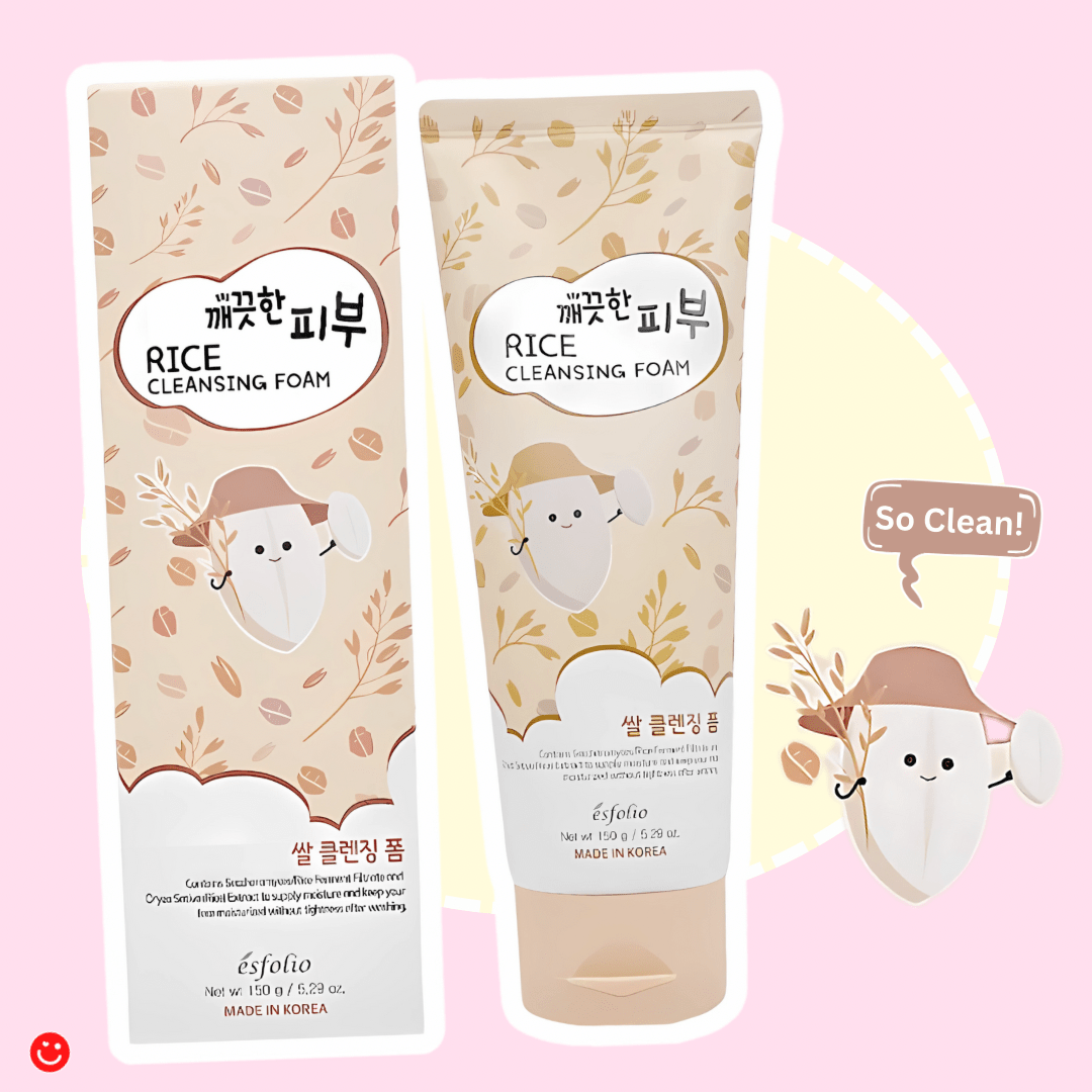 Esfolio Rice Cleansing Foam - OVERRATED