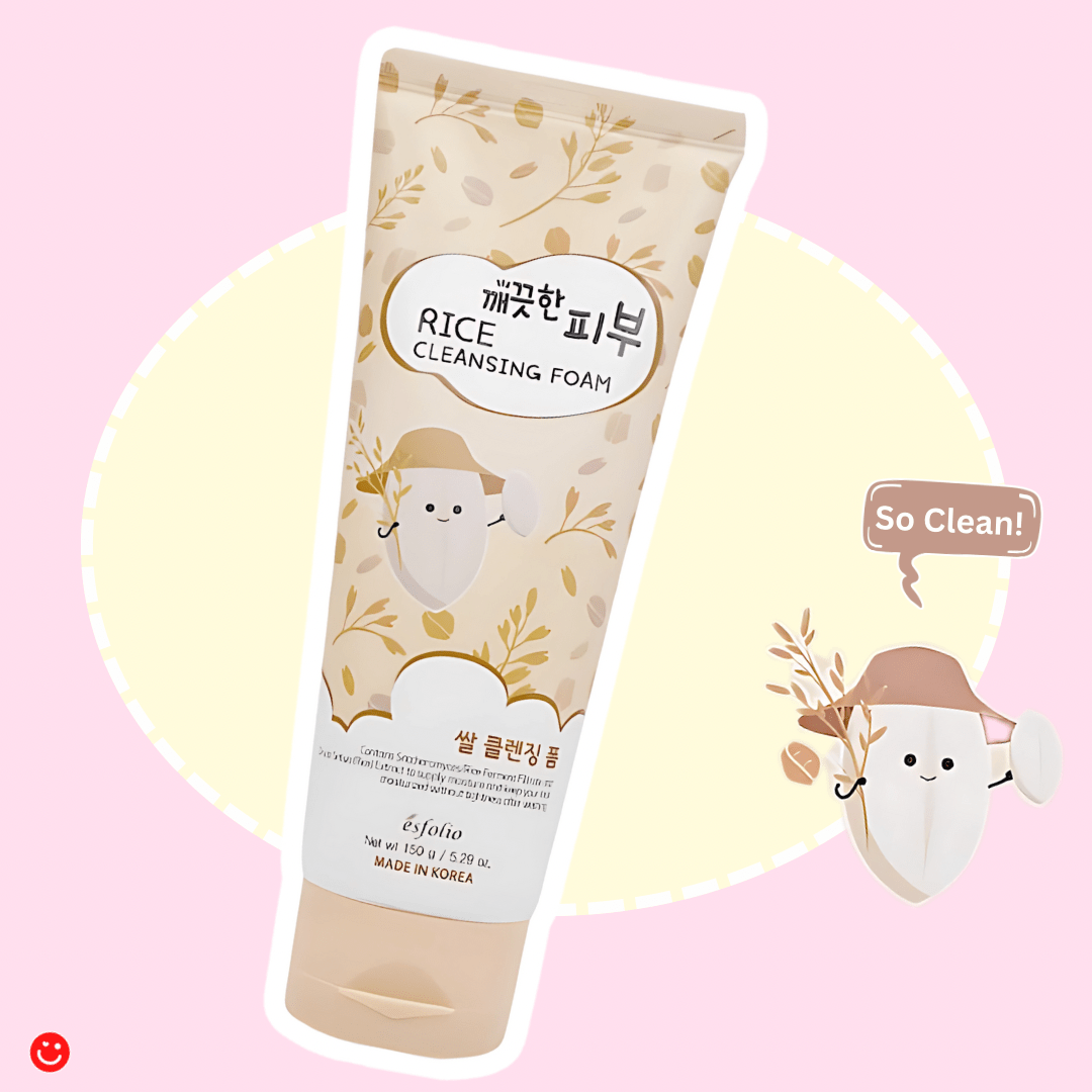Esfolio Rice Cleansing Foam - OVERRATED