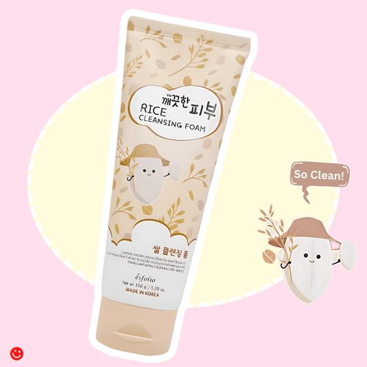 Esfolio Rice Cleansing Foam - OVERRATED