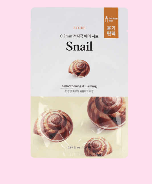 ETUDE 0.2mm Therapy Snail Air Mask - OVERRATED