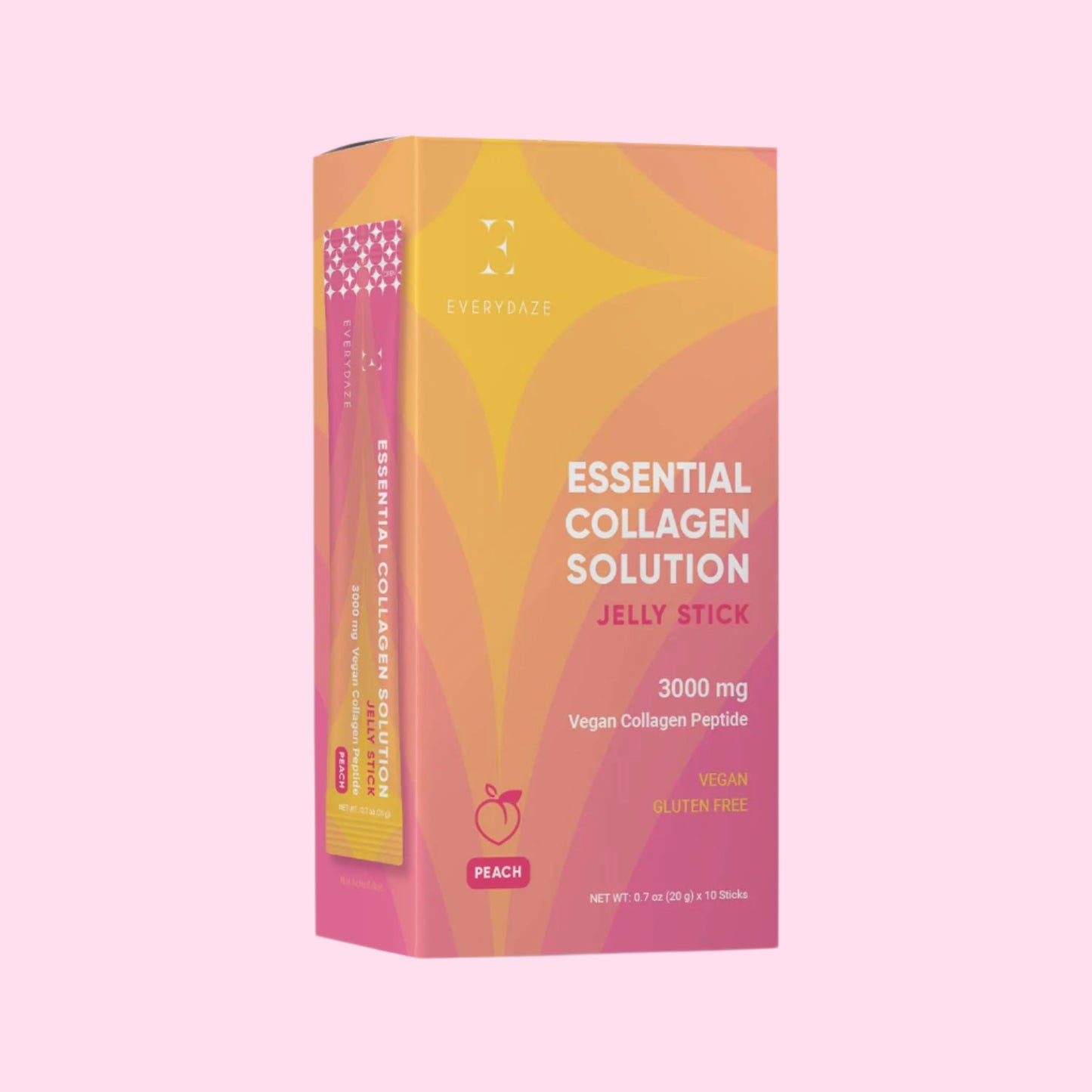 EVERYDAZE Essential Collagen Solution Jelly Stick - 10 Packs: Peach - OVERRATED