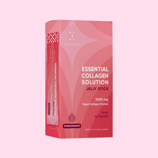 EVERYDAZE Essential Collagen Solution Jelly Stick - 10 Packs: Pomegranate - OVERRATED