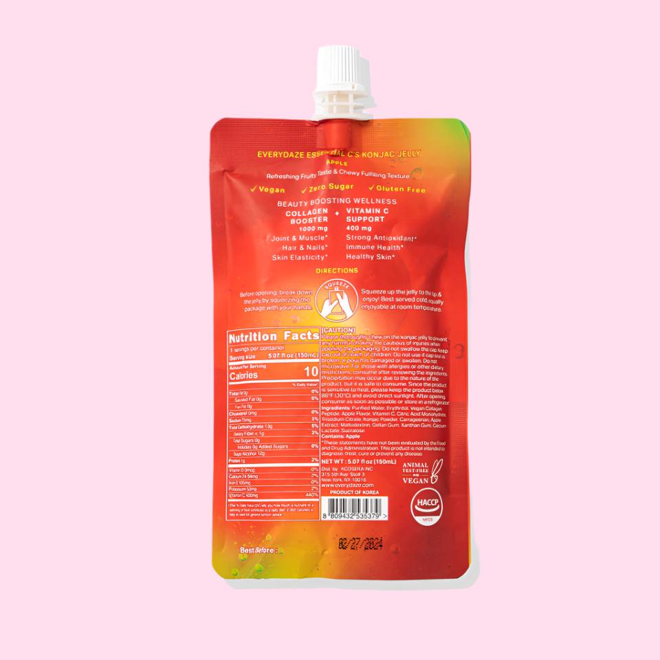 EVERYDAZE Essential C's Konjac Jelly Apple - OVERRATED