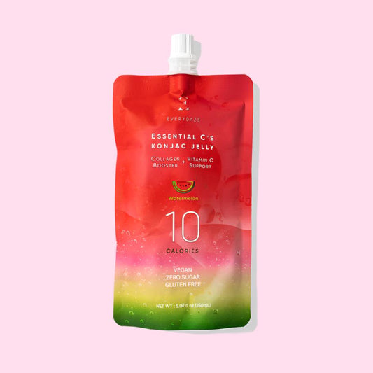 EVERYDAZE Essential C’s Konjac Jelly Watermelon - OVERRATED
