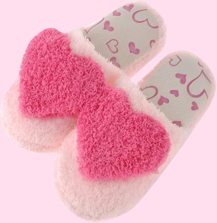 Soft fluffy memory foam slippers for women in pastel color - Overrated Korean Beauty & More