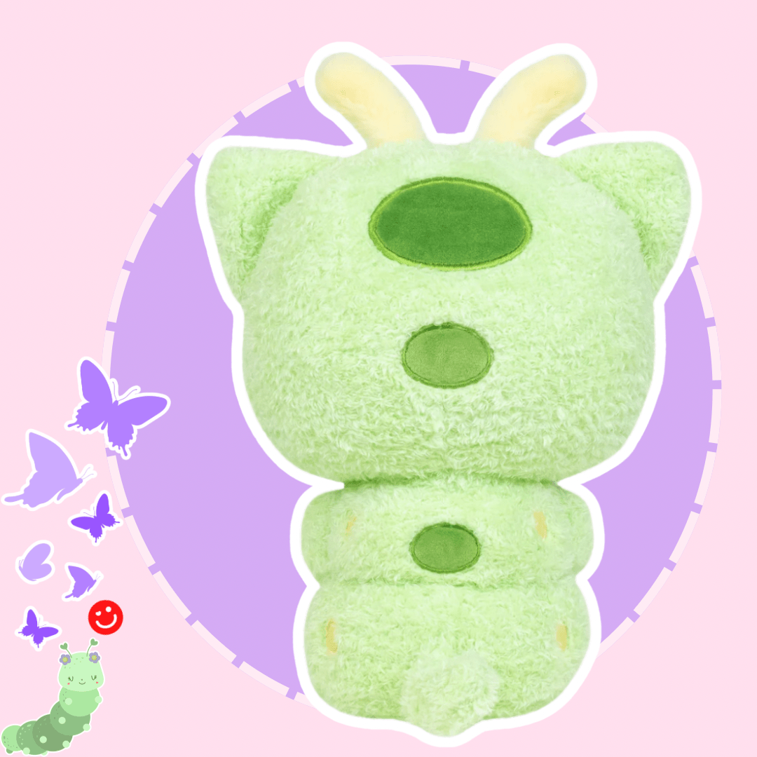 Flutter the Fuzzy Cat - tipillar Plushie - OVERRATED