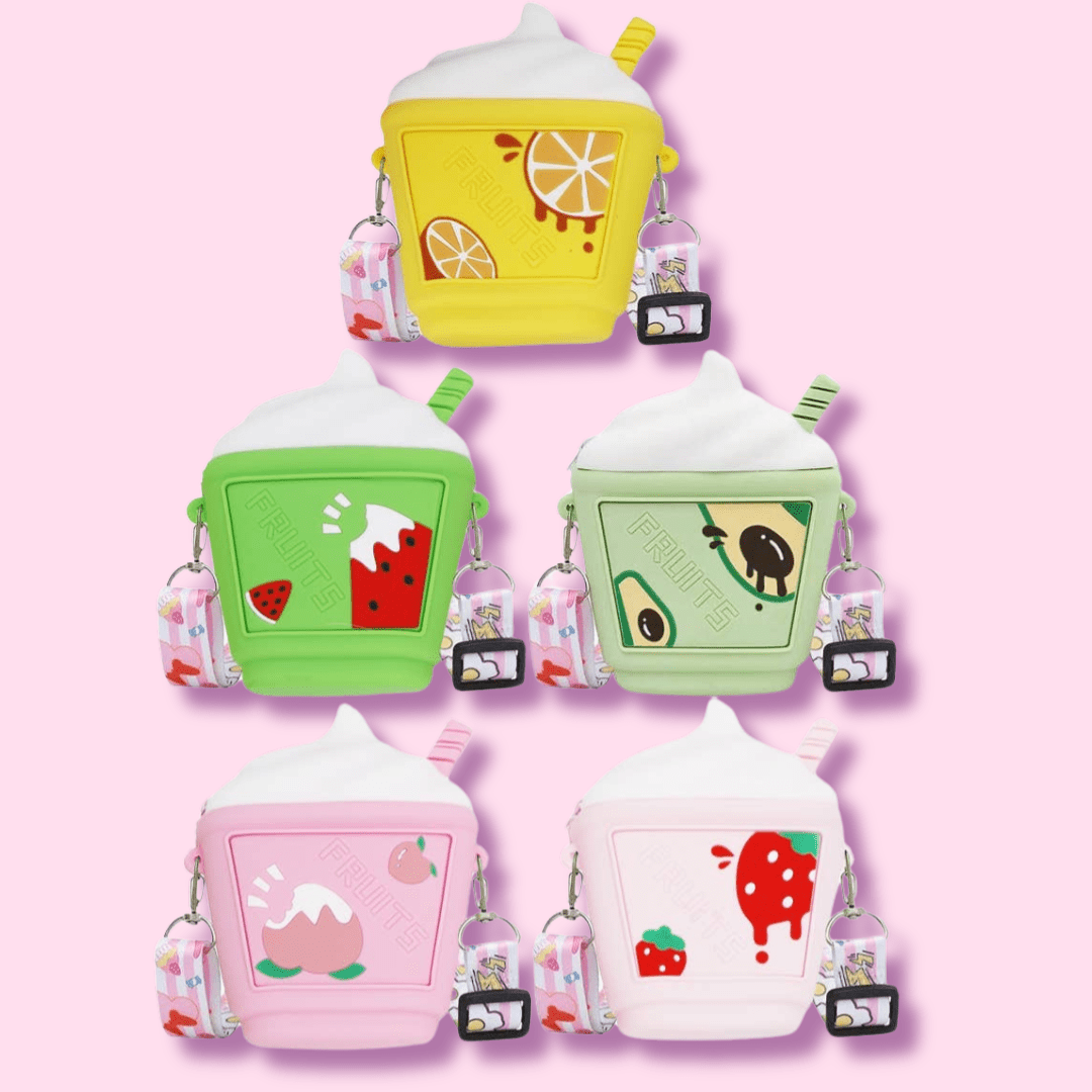 Fruit Smoothie Silicone Crossbody Bag - OVERRATED