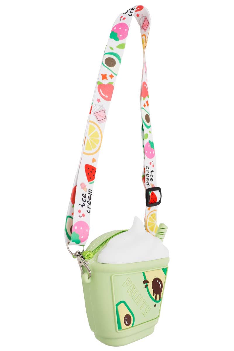 Fruit Smoothie Silicone Crossbody Bag - OVERRATED