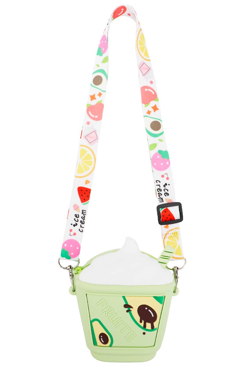 Fruit Smoothie Silicone Crossbody Bag - OVERRATED