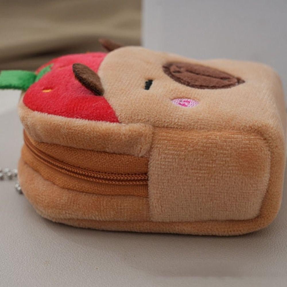 FruityBara Buddies Mini Capybara Plush Pouch - OVERRATED