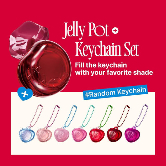 Fwee Glowy Jelly Pot with Keyring - OVERRATED