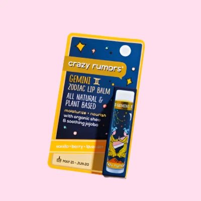 GEMINI Zodiac Lip Balm ♊️ - OVERRATED