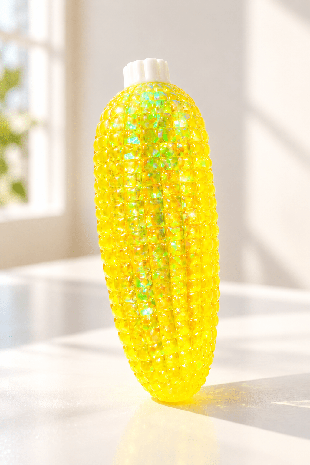 Glitter Corn Squishy Toy - OVERRATED