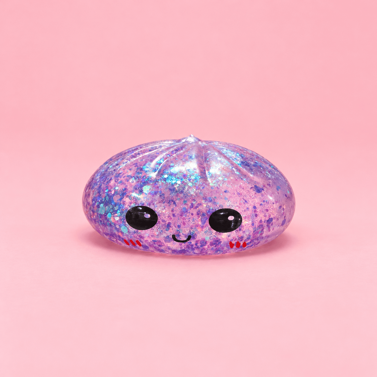 Glitter Dumpling Hard Squishy – Assorted Colors - OVERRATED